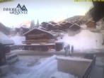 Archiv Foto Webcam Grimentz: Blick Dorf 07:00