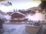 Archiv Foto Webcam Grimentz: Blick Dorf 07:00