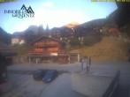 Archiv Foto Webcam Grimentz: Blick Dorf 05:00