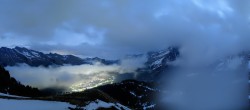 Archived image Webcam Chaux Ronde Top Station 23:00