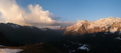 Archiv Foto Webcam Villars - Chaux Ronde 19:00