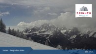 Archived image Webcam Sextner Dolomites Skiing Mountain Helm 08:00
