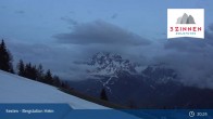 Archiv Foto Webcam 3 Zinnen Dolomiten: Sexten Bergstation Helm 20:00