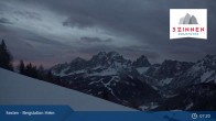 Archived image Webcam Sextner Dolomites Skiing Mountain Helm 06:00