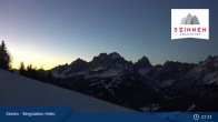 Archiv Foto Webcam 3 Zinnen Dolomiten: Sexten Bergstation Helm 06:00