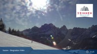 Archiv Foto Webcam 3 Zinnen Dolomiten: Sexten Bergstation Helm 10:00