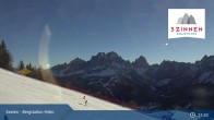 Archiv Foto Webcam 3 Zinnen Dolomiten: Sexten Bergstation Helm 14:00