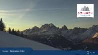 Archived image Webcam Sextner Dolomites Skiing Mountain Helm 07:00