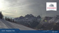 Archived image Webcam Sextner Dolomites Skiing Mountain Helm 08:00