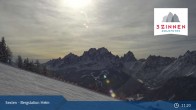 Archived image Webcam Sextner Dolomites Skiing Mountain Helm 10:00