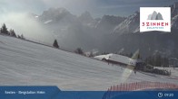 Archiv Foto Webcam 3 Zinnen Dolomiten: Sexten Bergstation Helm 08:00