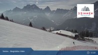 Archiv Foto Webcam 3 Zinnen Dolomiten: Sexten Bergstation Helm 10:00