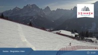 Archiv Foto Webcam 3 Zinnen Dolomiten: Sexten Bergstation Helm 14:00