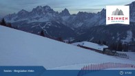 Archiv Foto Webcam 3 Zinnen Dolomiten: Sexten Bergstation Helm 18:00