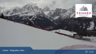 Archiv Foto Webcam 3 Zinnen Dolomiten: Sexten Bergstation Helm 10:00