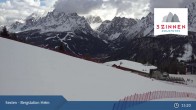 Archiv Foto Webcam 3 Zinnen Dolomiten: Sexten Bergstation Helm 14:00