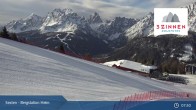 Archiv Foto Webcam 3 Zinnen Dolomiten: Sexten Bergstation Helm 03:00