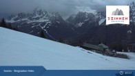 Archiv Foto Webcam 3 Zinnen Dolomiten: Sexten Bergstation Helm 04:00