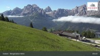 Archiv Foto Webcam 3 Zinnen Dolomiten: Sexten Bergstation Helm 08:00