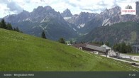 Archiv Foto Webcam 3 Zinnen Dolomiten: Sexten Bergstation Helm 10:00