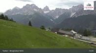 Archiv Foto Webcam 3 Zinnen Dolomiten: Sexten Bergstation Helm 12:00