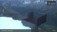Archiv Foto Webcam Schnalstaler Gletscher: Bergstation Gletscherbahn 02:00