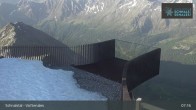 Archiv Foto Webcam Schnalstaler Gletscher: Bergstation Gletscherbahn 06:00