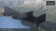 Archiv Foto Webcam Schnalstaler Gletscher: Bergstation Gletscherbahn 07:00