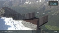 Archiv Foto Webcam Schnalstaler Gletscher: Bergstation Gletscherbahn 08:00