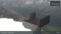 Archiv Foto Webcam Schnalstaler Gletscher: Bergstation Gletscherbahn 14:00