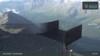 Archiv Foto Webcam Schnalstaler Gletscher: Bergstation Gletscherbahn 07:00