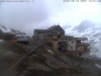 Archiv Foto Webcam Schnalstal: Hütte Schöne Aussicht 19:00