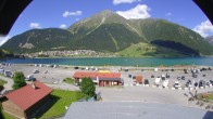 Archived image Webcam Schoeneben: Base station at lake Reschensee 15:00