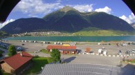 Archived image Webcam Schoeneben: Base station at lake Reschensee 17:00