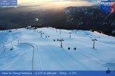 Archiv Foto Webcam Kronplatz: Blick auf Olang 05:00