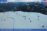 Archiv Foto Webcam Kronplatz: Blick auf Olang 17:00