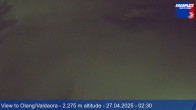 Archiv Foto Webcam Kronplatz: Blick auf Olang 01:00