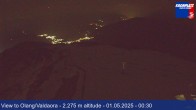 Archiv Foto Webcam Kronplatz: Blick auf Olang 23:00