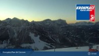 Archiv Foto Webcam Kronplatz - Ausblick Skigebiet 07:00