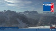 Archiv Foto Webcam Kronplatz - Ausblick Skigebiet 08:00