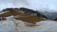 Archiv Foto Webcam Ladurns: Bergstation Kabinenbahn 17:00