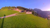 Archiv Foto Webcam Ladurns: Bergstation Kabinenbahn 05:00