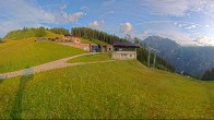 Archiv Foto Webcam Ladurns: Bergstation Kabinenbahn 06:00