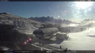 Archiv Foto Webcam Fassatal - Moena - Ankunft der Gondelbahn "Valbona le Cune" 09:00