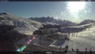 Archiv Foto Webcam Fassatal - Moena - Ankunft der Gondelbahn "Valbona le Cune" 09:00