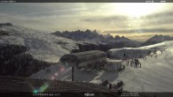 Archived image Webcam Fassatal - Moena - mountainstation of the gondola "Valbona le Cune" 09:00