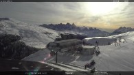 Archived image Webcam Fassatal - Moena - mountainstation of the gondola "Valbona le Cune" 09:00