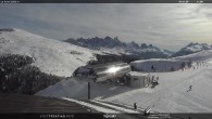 Archived image Webcam Fassatal - Moena - mountainstation of the gondola "Valbona le Cune" 11:00