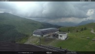 Archiv Foto Webcam Fassatal - Moena - Ankunft der Gondelbahn "Valbona le Cune" 15:00