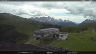 Archiv Foto Webcam Fassatal - Moena - Ankunft der Gondelbahn "Valbona le Cune" 11:00